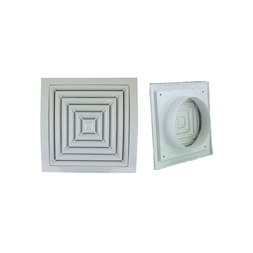 Grille de ventilation carrée 175 x 175 mm