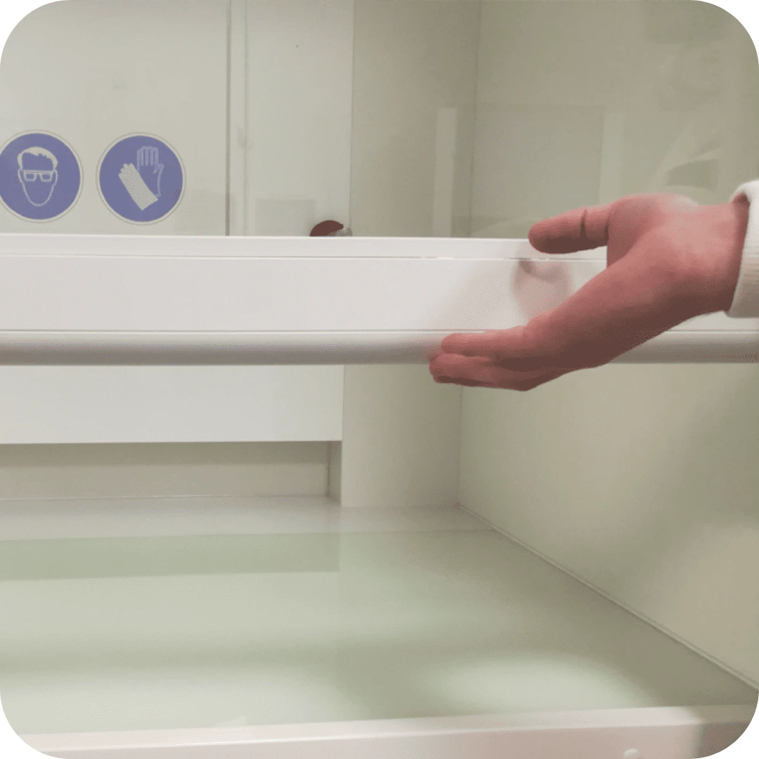 Capteur de position pour guillotine de sorbonne – Image 1