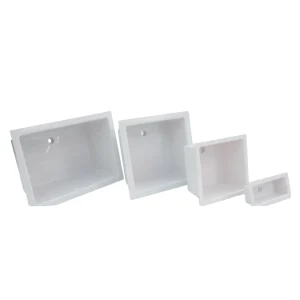 Cuves en PP (polypropylène) Blanches brillantes RAL9016