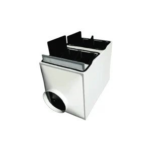 Caisson de filtration à charbon actif double traitement