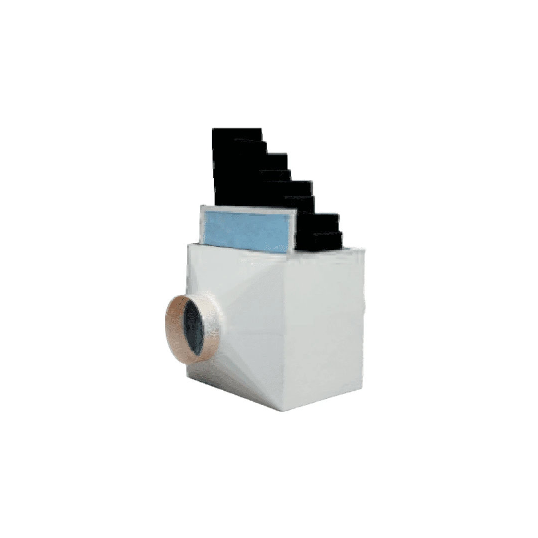 Caisson de filtration à charbon actif simple traitement – Image 1