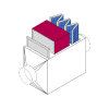 Caisson de filtration à charbon actif et HEPA H14 - Thumbnail Image 2