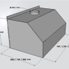 Hotte murale PVC pour laboratoire - Thumbnail Image 2