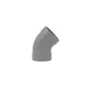 Coudes en PVC gris à 45° - Thumbnail Image 1