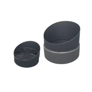 Sorties sifflet grillagées en PVC