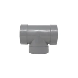 Tés à 90° en PVC gris M1