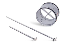Aile de mesure de débit d'air multipoints en gaine