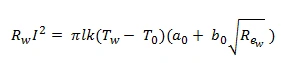 Formulation adimensionnelle du transfert