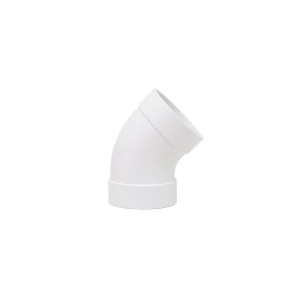 Coudes à 45° blanc anti-UV