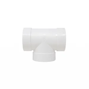 Tés à 90° blanc anti-UV