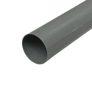 Tubes de ventilation en PVC gris M1